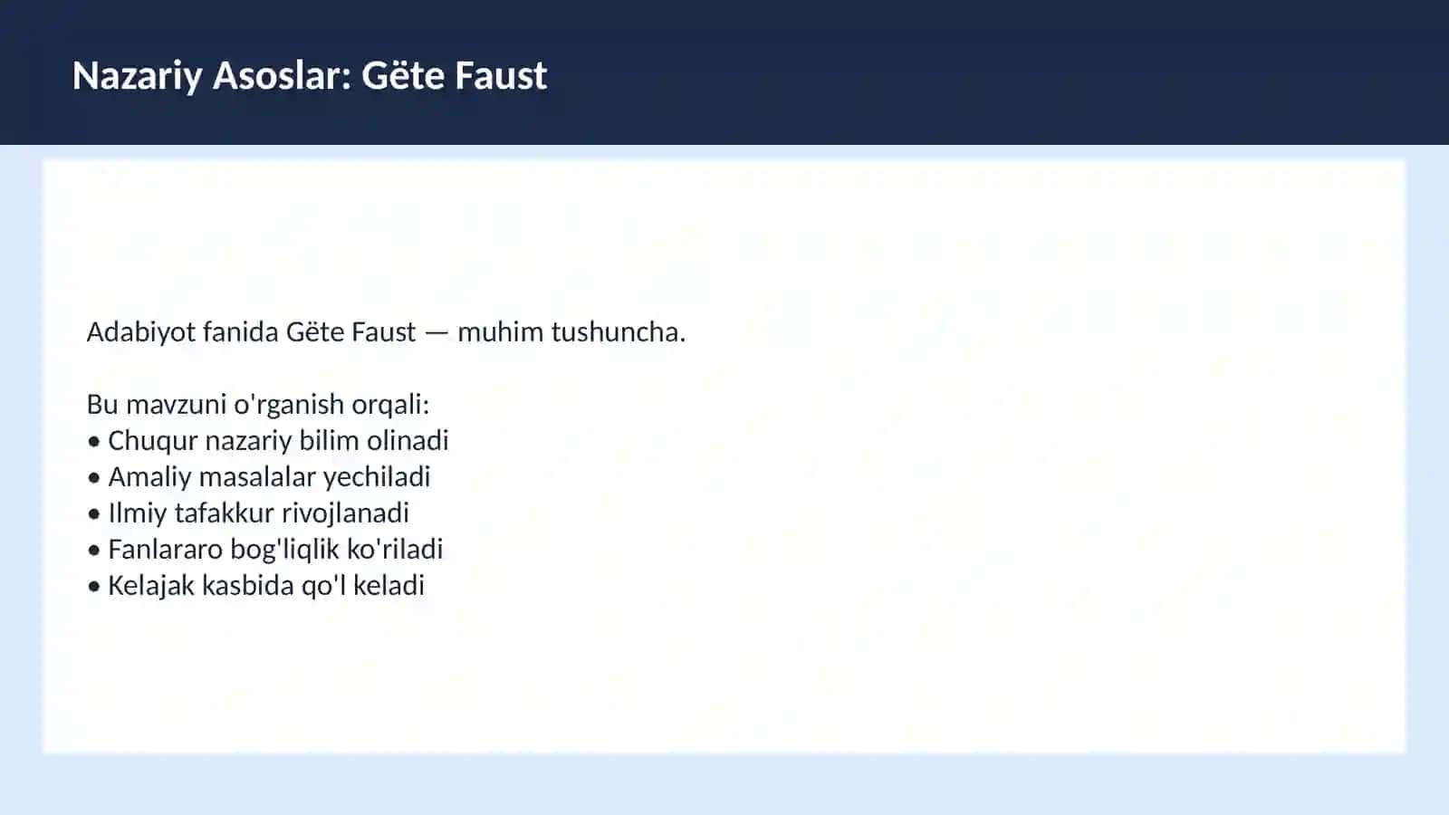 Shekspir O'qituvchilar va talabalar uchun dars ishlanma 3