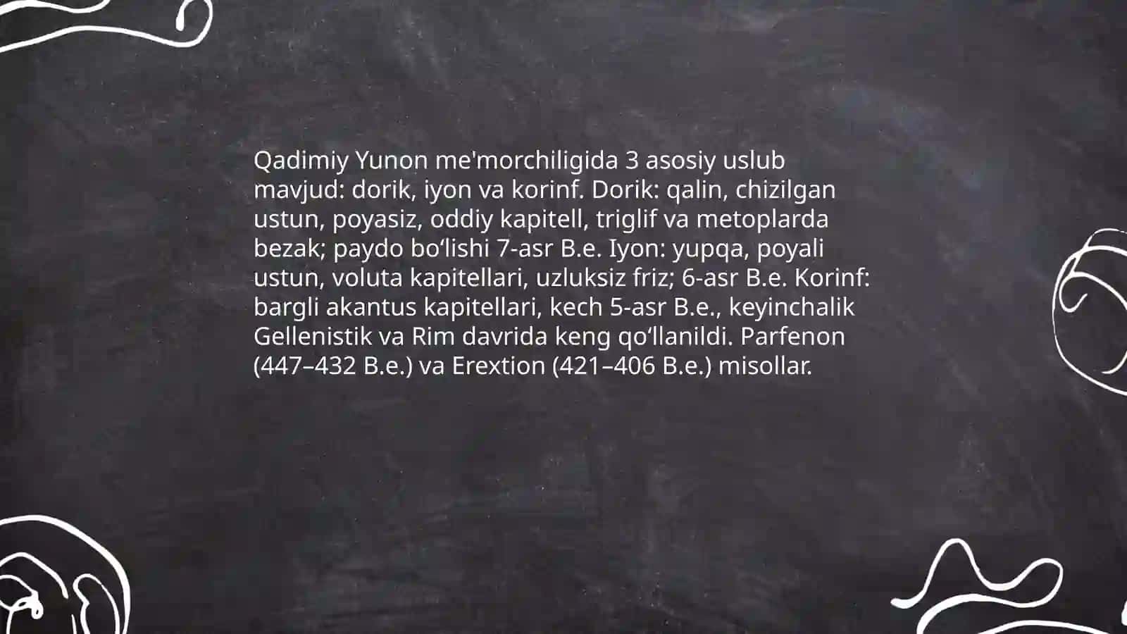 Qadimiy Rim va qadimiy Gresiya davlarida shakllangan madaniy meros 3
