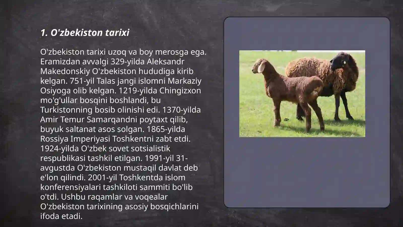 O'zbekiston tarixi 3