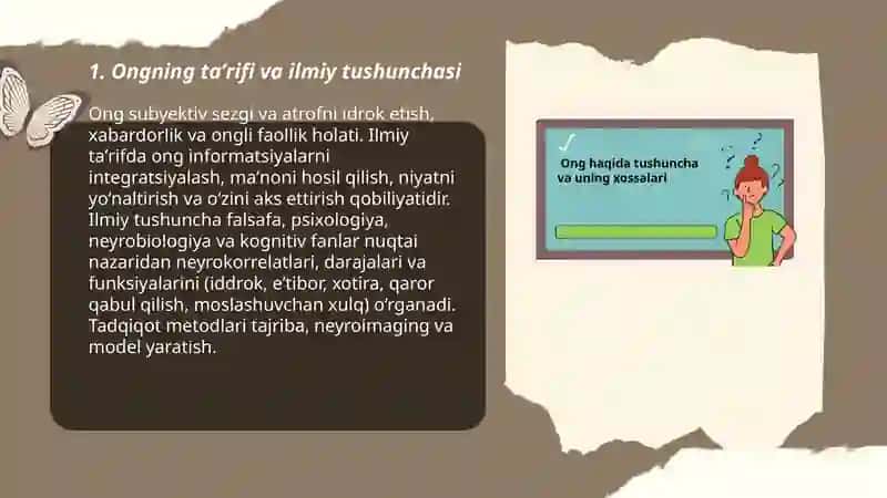 Ong haqida tushuncha va uning xossalari 3