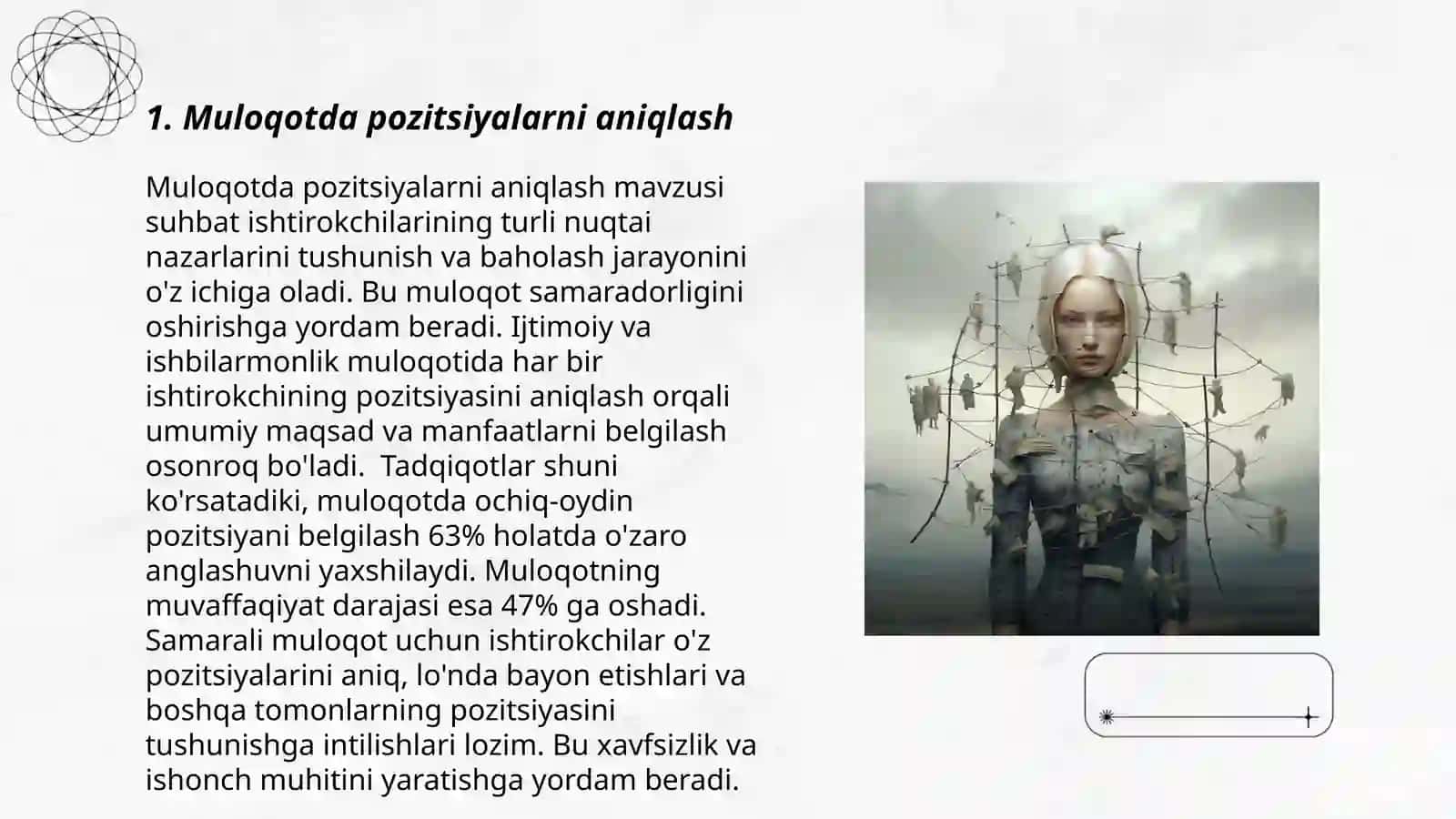 Muloqot pozitsiyalari va manipulyatsiya 3