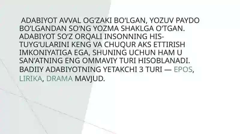 tibbiy mavzudagi badiiy adabiyotlarni oʻqish 3