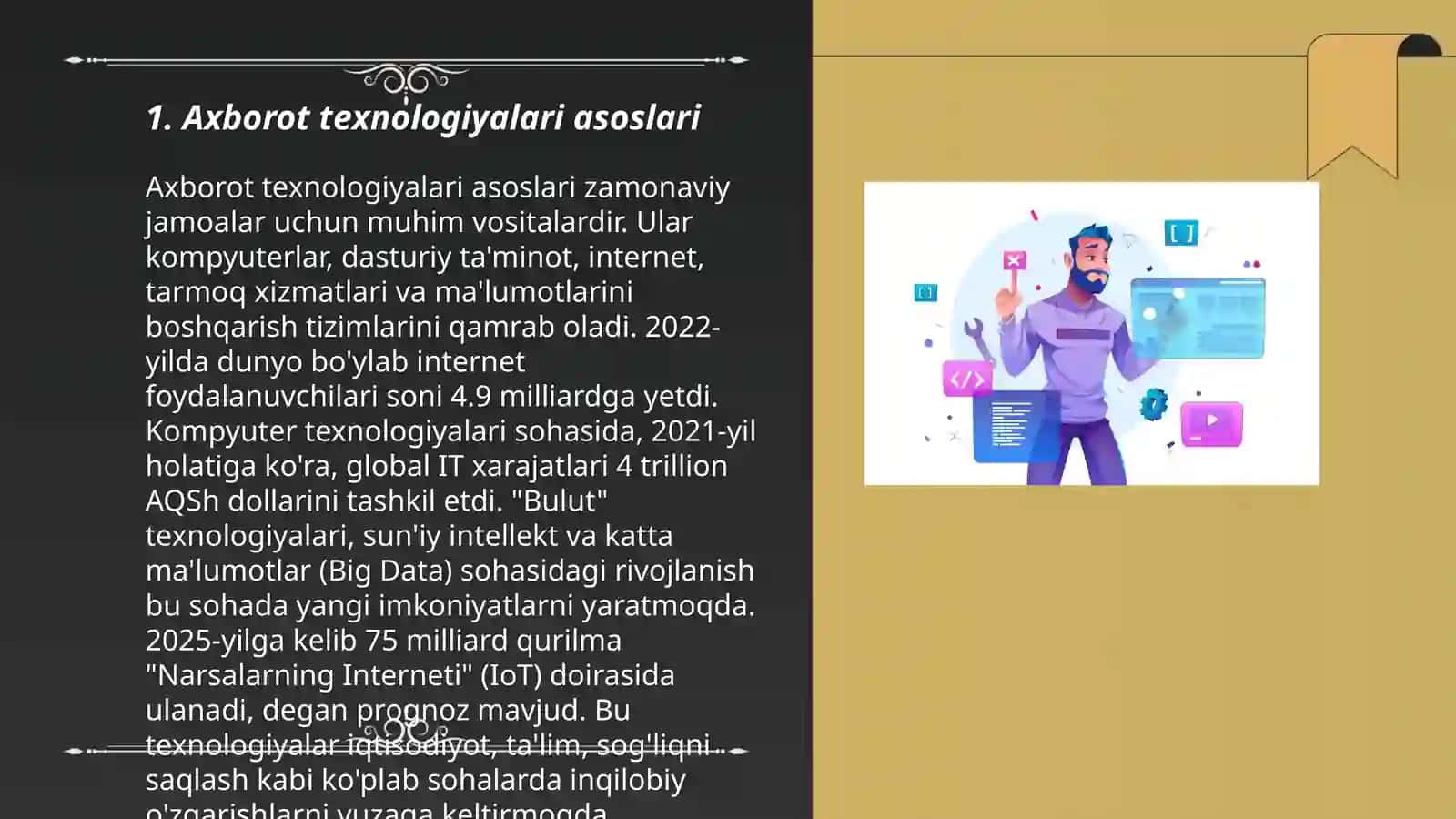 Axborot texnologiyalari asoslari 3
