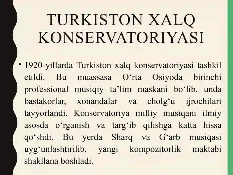 Musiqa o'quv maskanlari 3