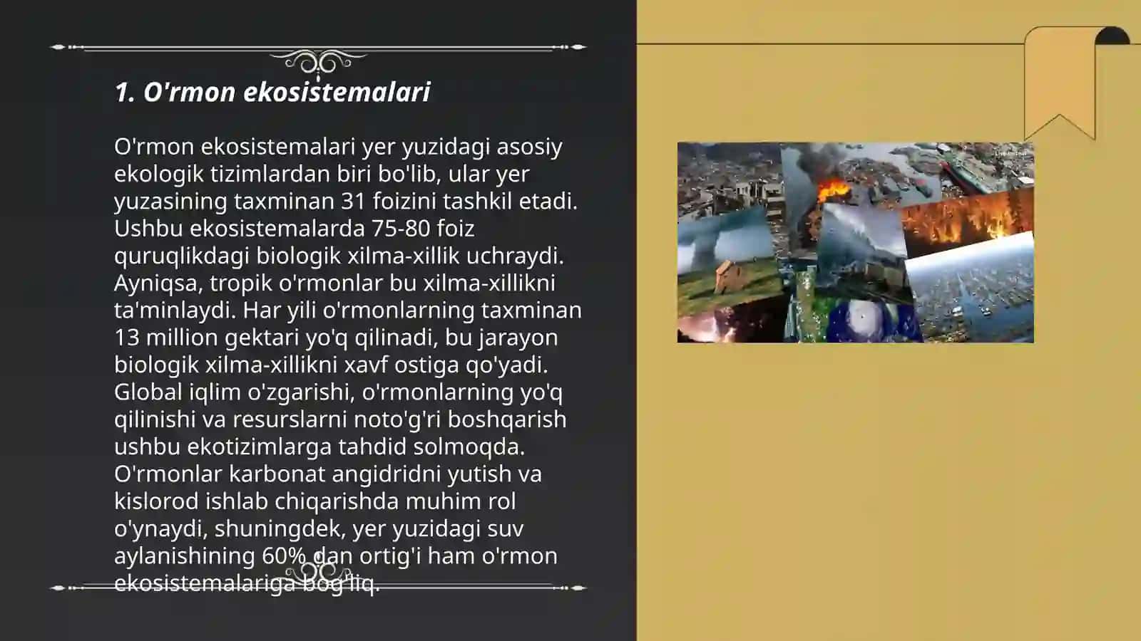Tabiiy ekosistemalar 3