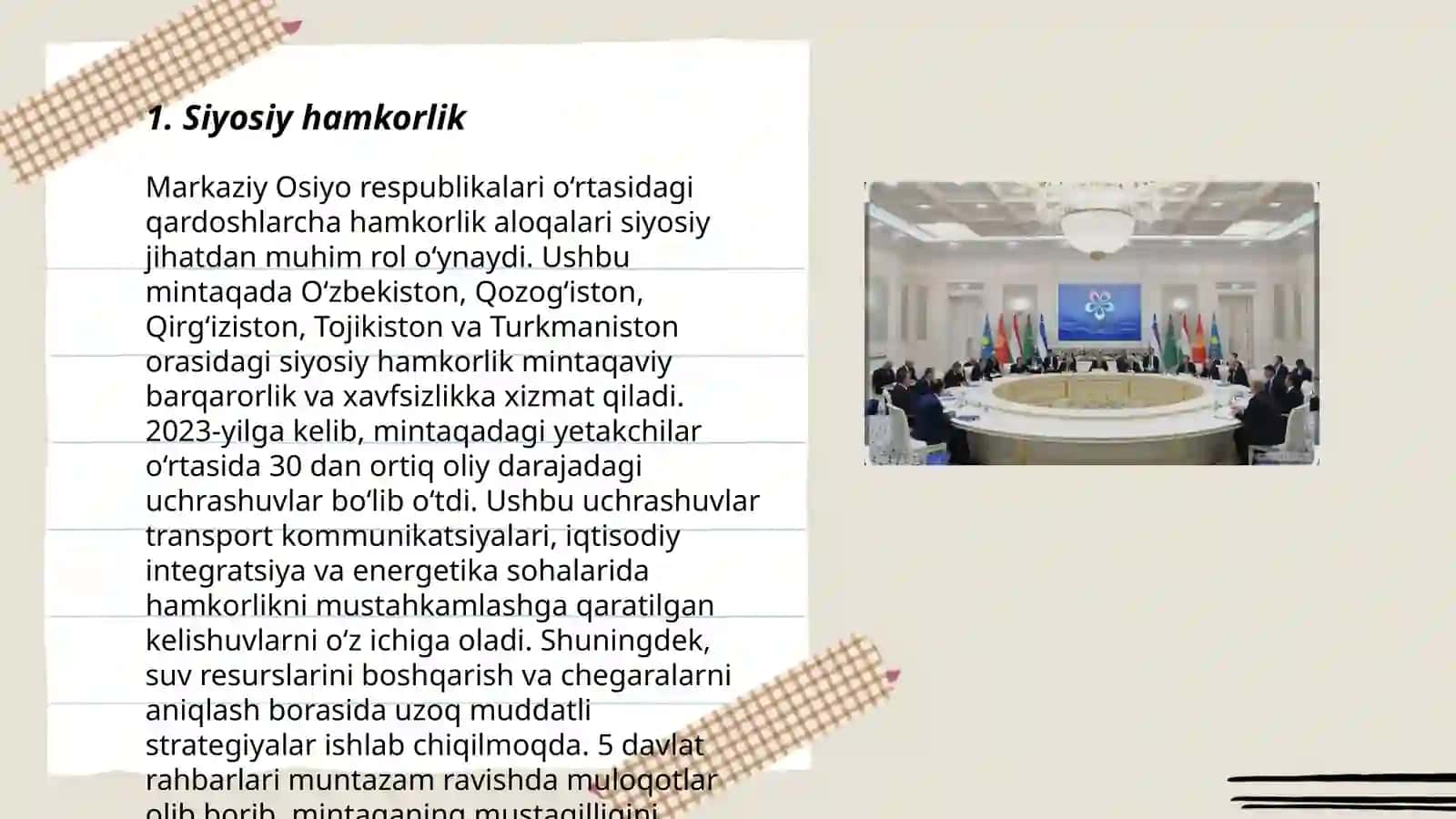 Siyosiy hamkorlik 3