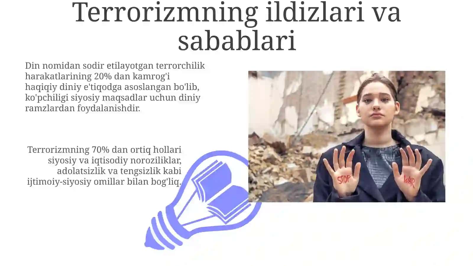 Diniy Fanatizm, Ekstremizm va Fundamentalizmning Xavf-xatarlari 3