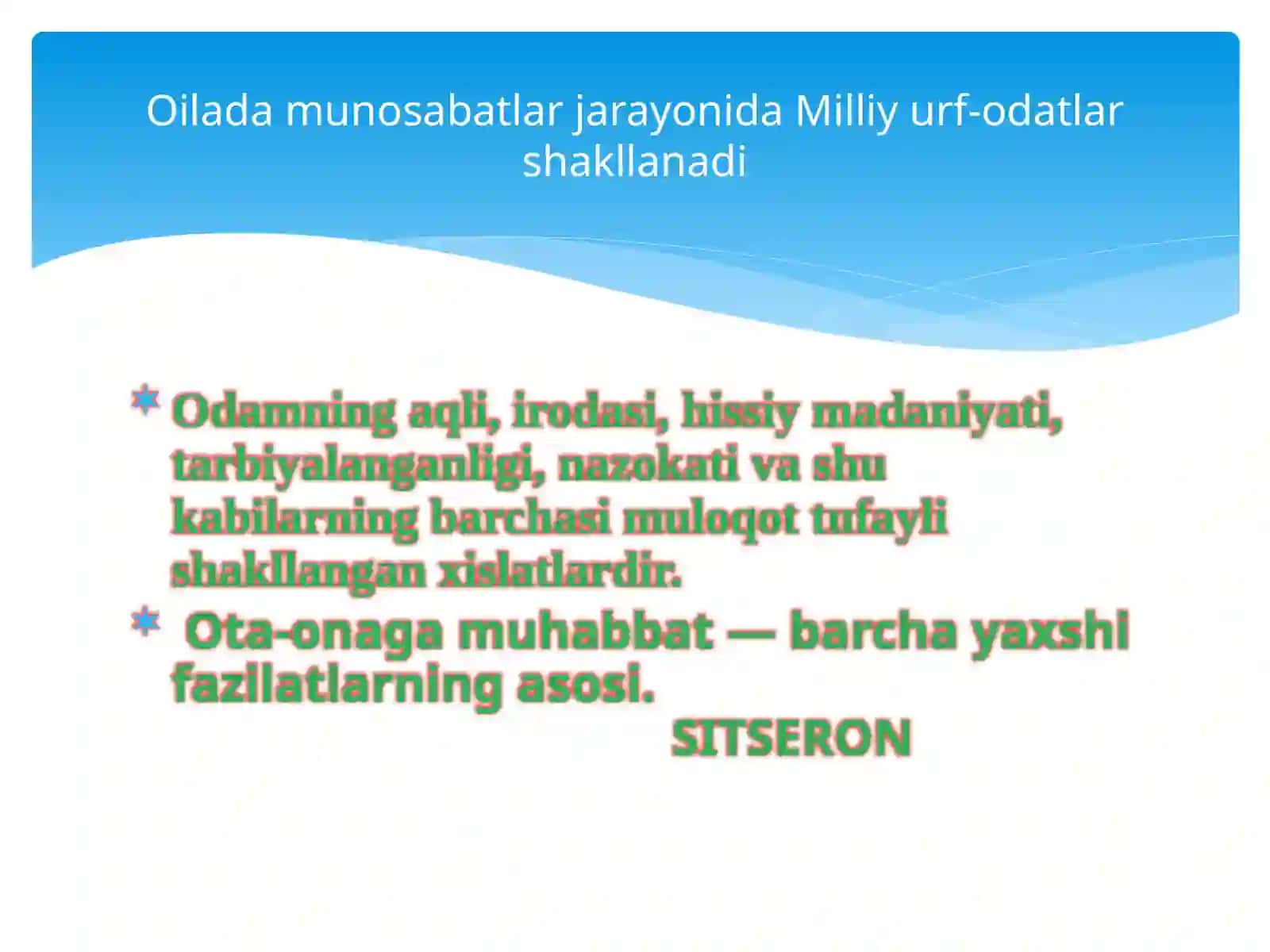 Milliy urf-odatlar, marosim va an’analarning shaxs ma’naviy kamoloyi dagi o’rni 3