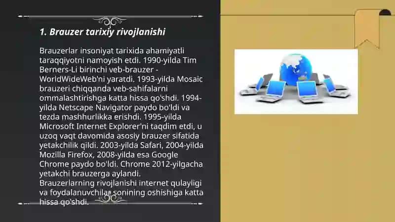 Internet. Brauzerlar 3