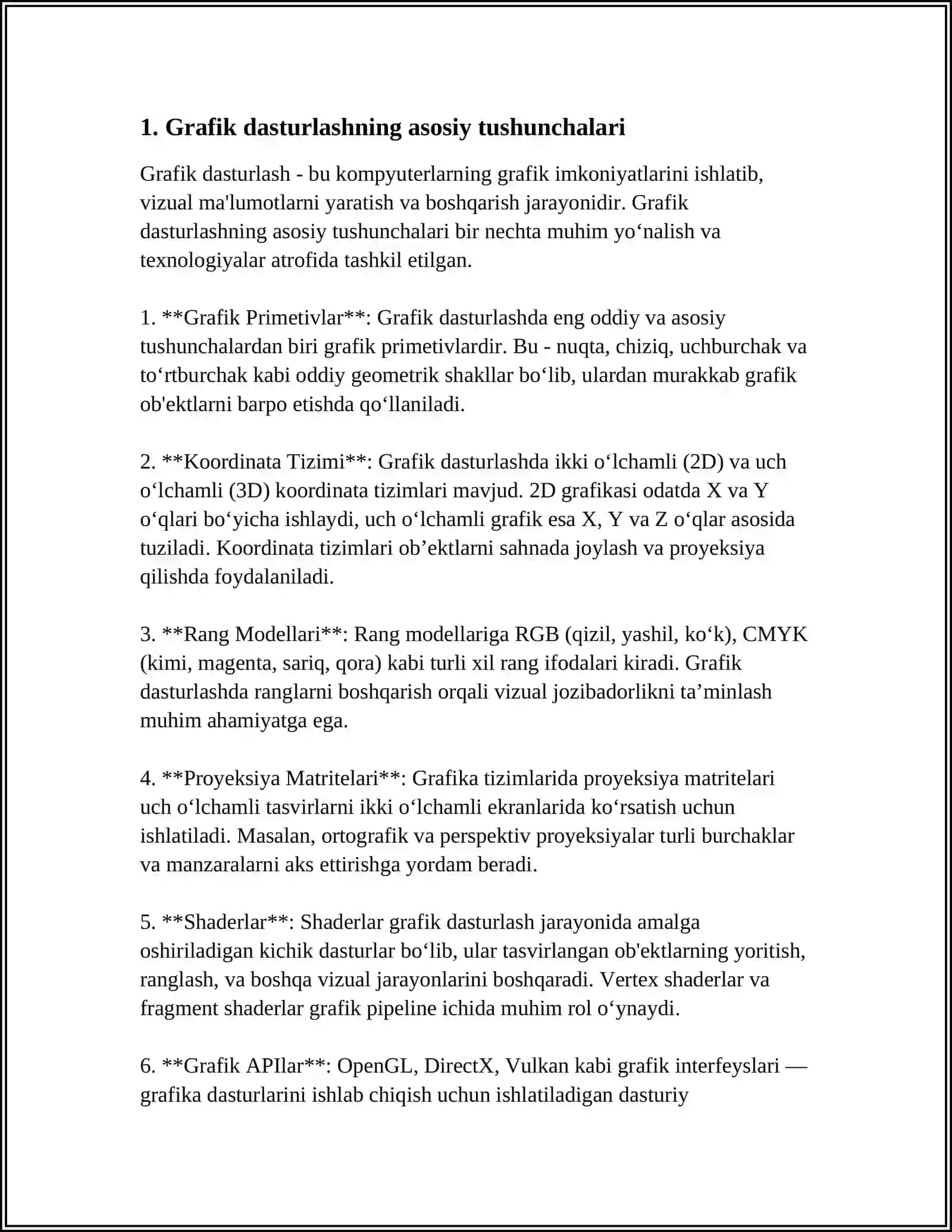 GRAFIK DASTURLASH 3