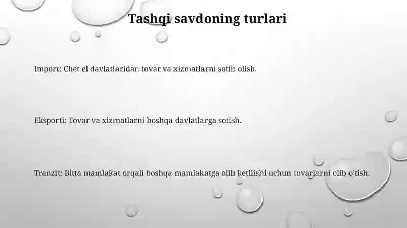 Tashqi Savdo Tarkibini Takomillshtirish Va Diversifikatsiyakash Yo'Llari 3