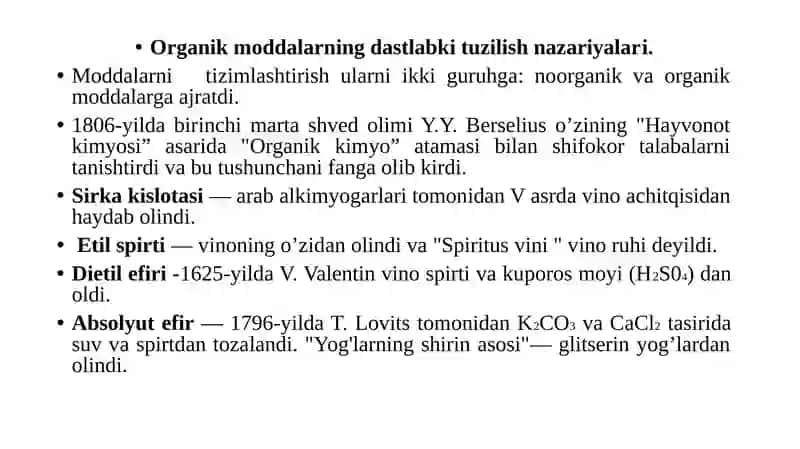 A.M.Butlerovning kimyoviy tuzilish nazariyasi 3