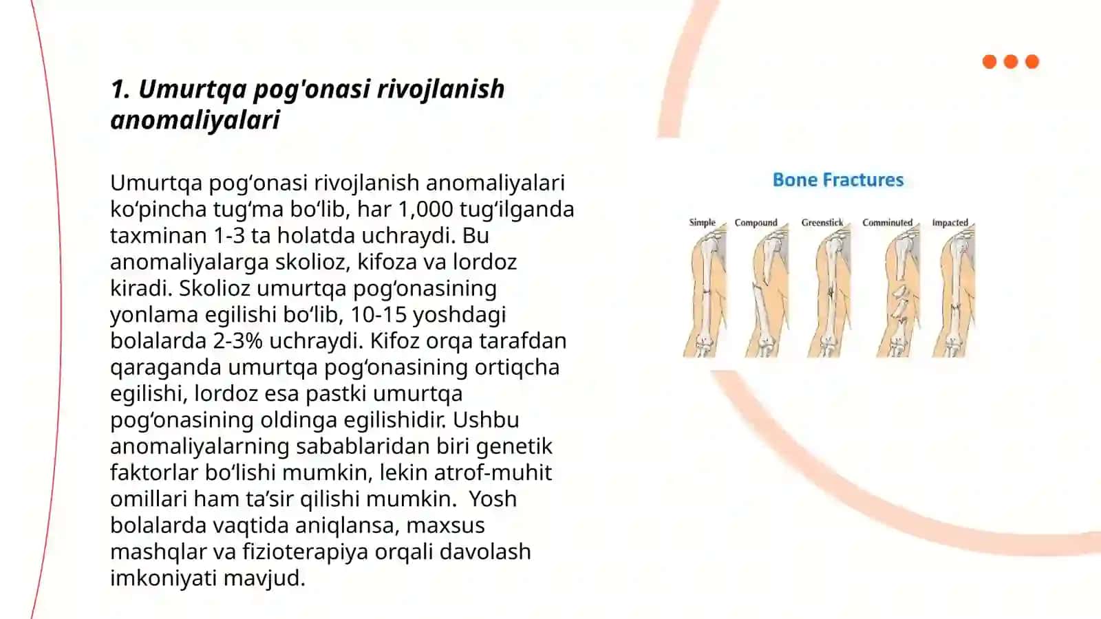 Skeletning rivojlanish anomaniyalari 3