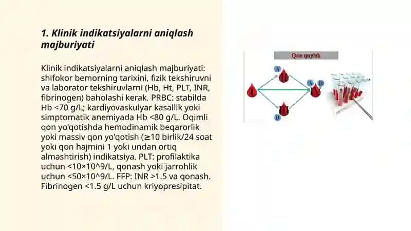 Klinik indikatsiyalarni aniqlash majburiyati 3
