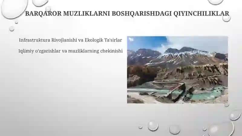 Muzlik jarayonlari va ularning o'rta osiyo landshaftlarini shakllantirishdagi roli 3