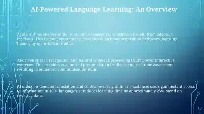 AI and Language Learning Applications 3