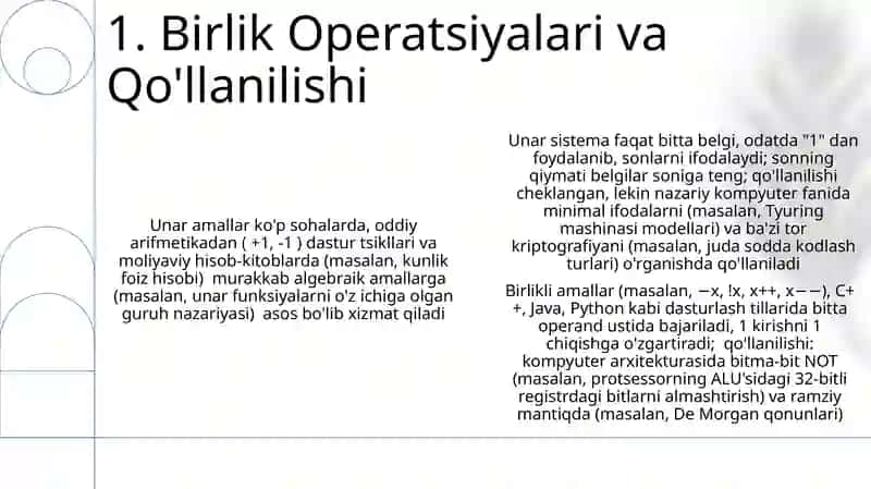 O’nli pozitsion sanoq sistema 3