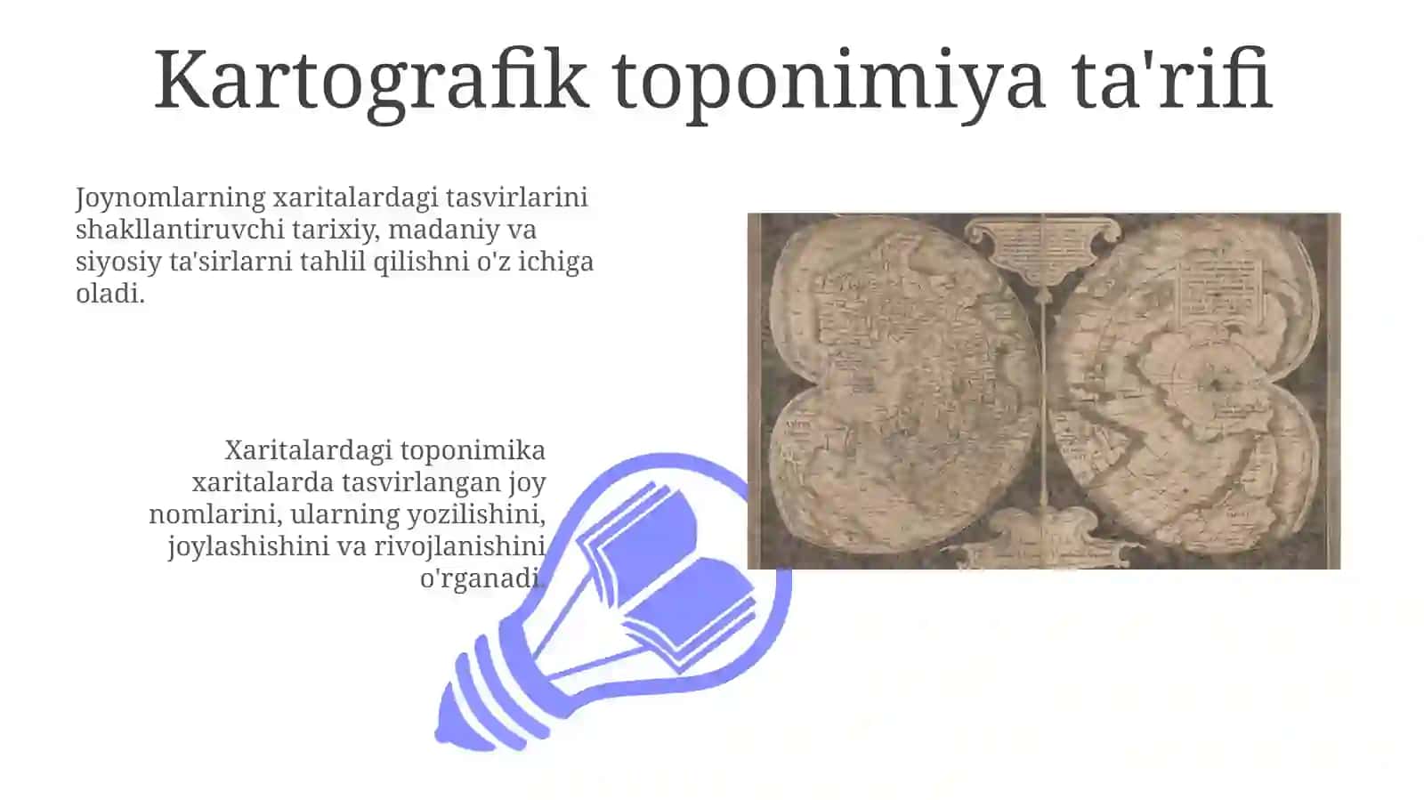 Kartografik topanimika 3