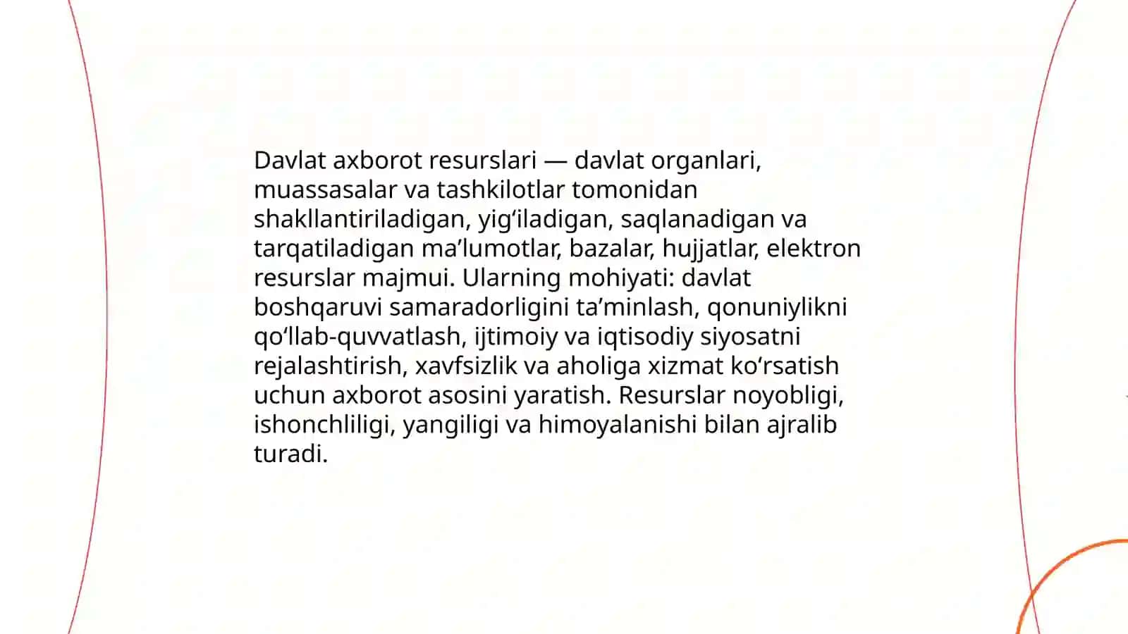 Davlat axborot resurslari 3