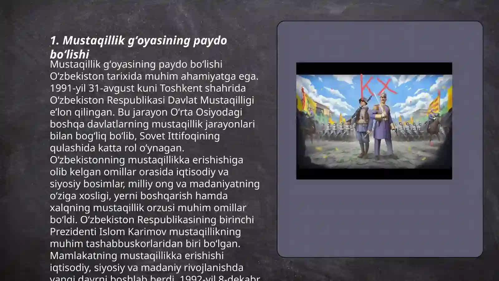 Oʻzbekistonda mustaqillik gʻoyalarining tarixiy asoslari 3