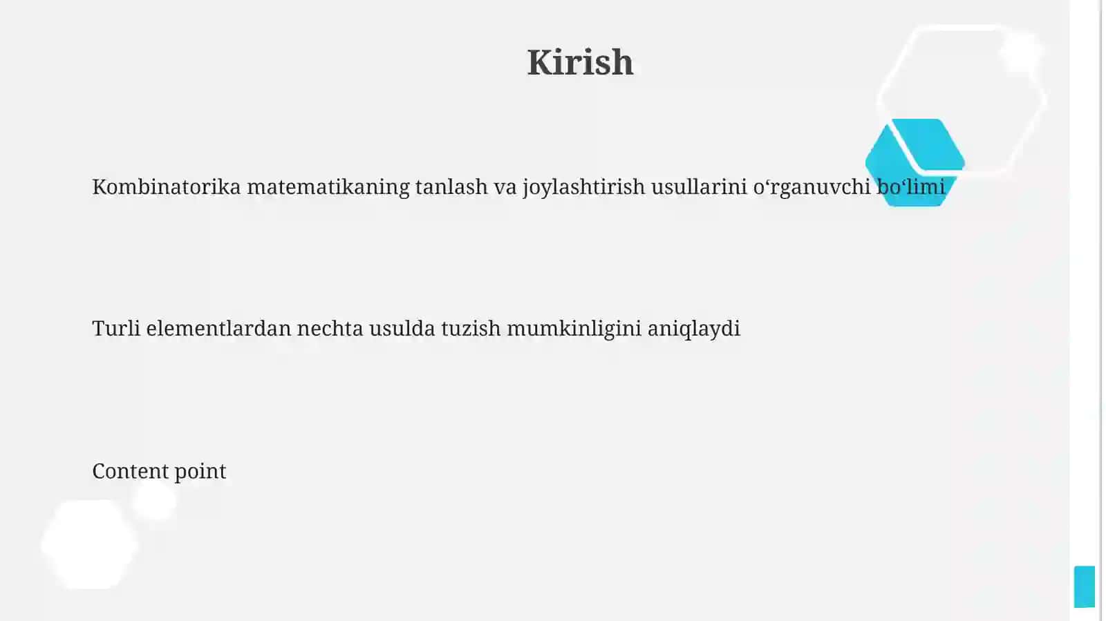 Kombinatorika elementlari 3
