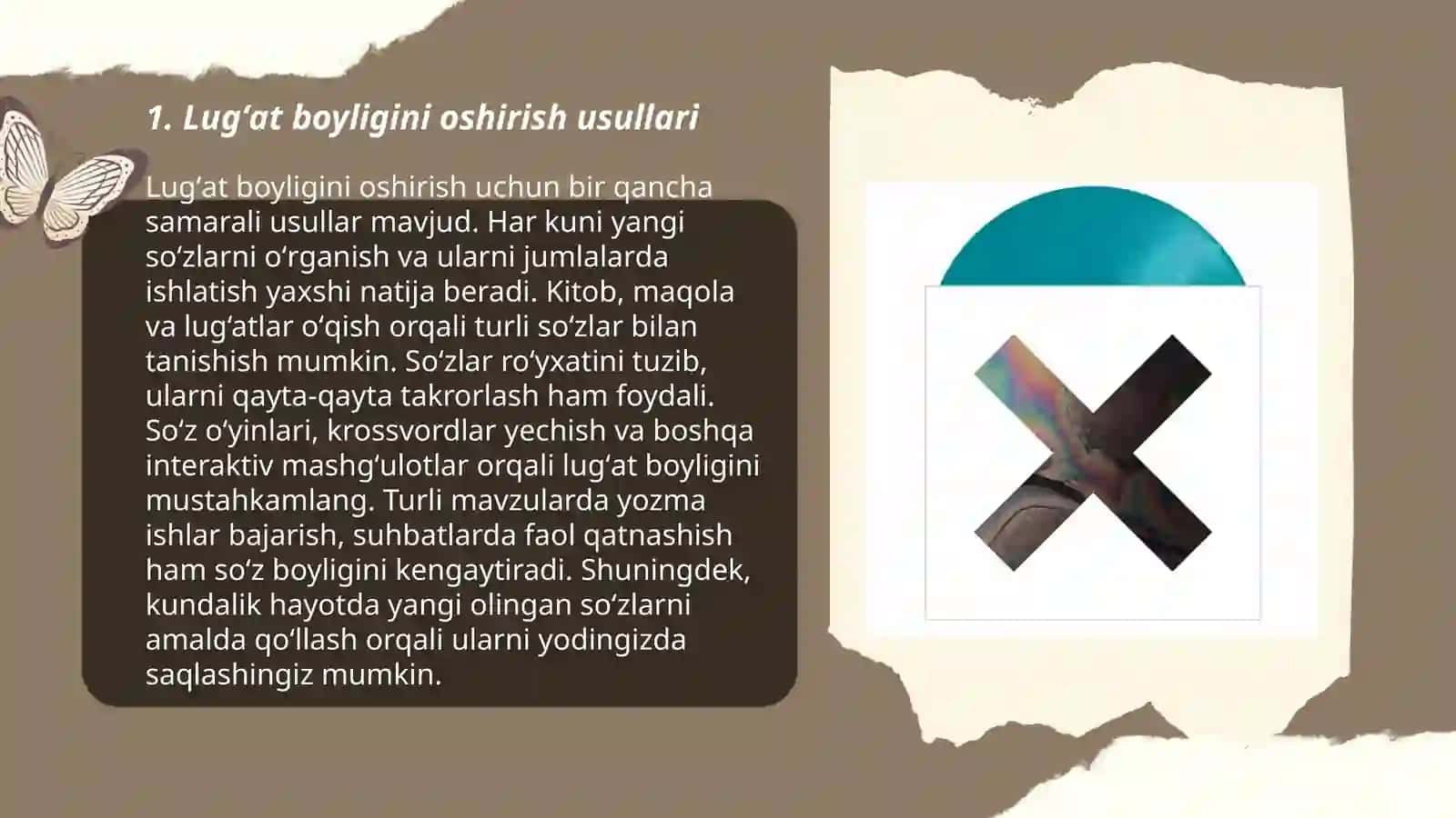 Nutqni oʻstirish va boyitish usullari 3