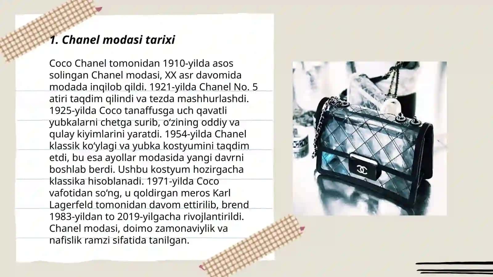Chanel modasi tarixi 3