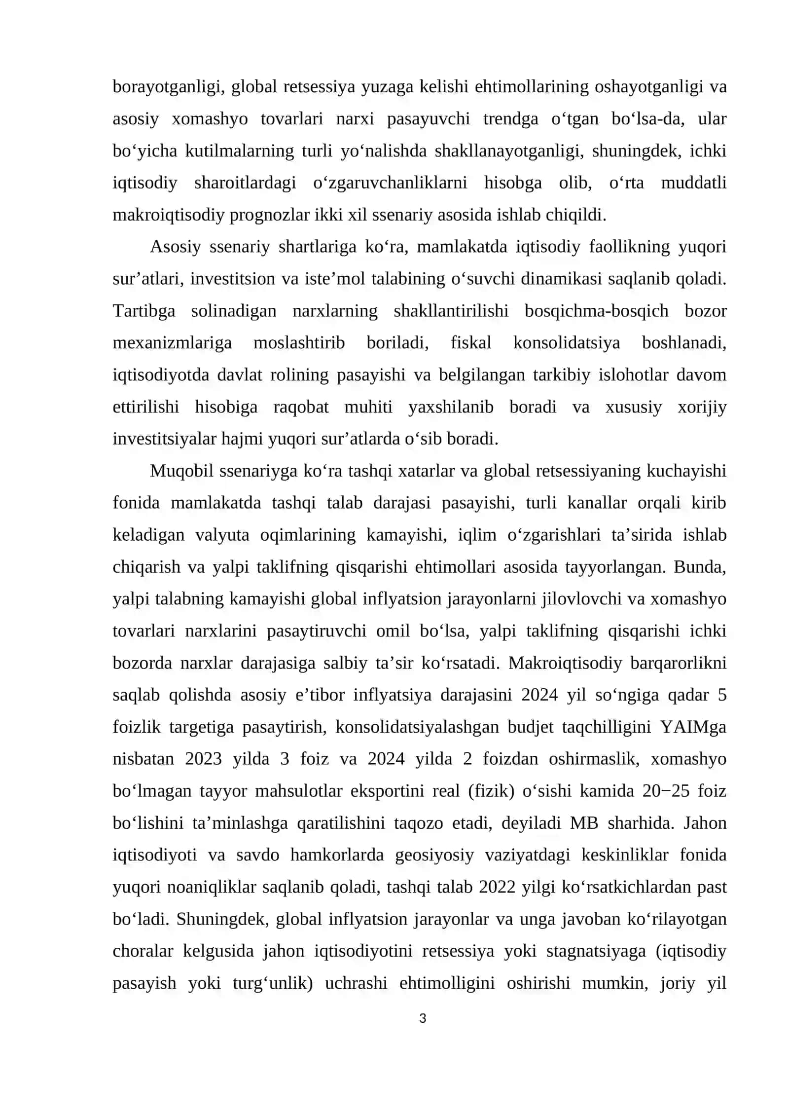 Makroiqtisodiy modellar. Asosiy makroiqtisodiy modellarning qiyosiy tahlili 3