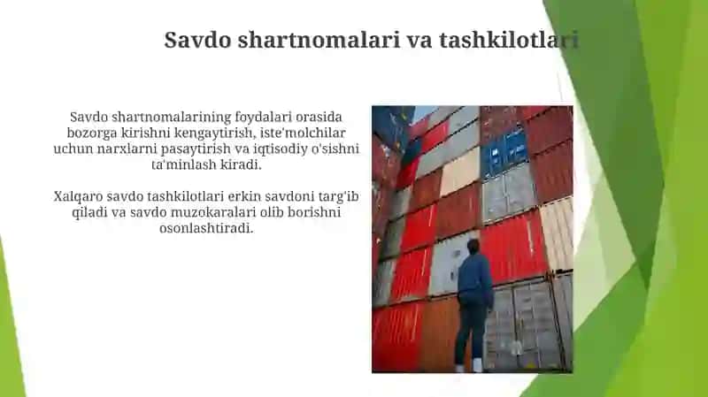 Xalqaro savdo 3