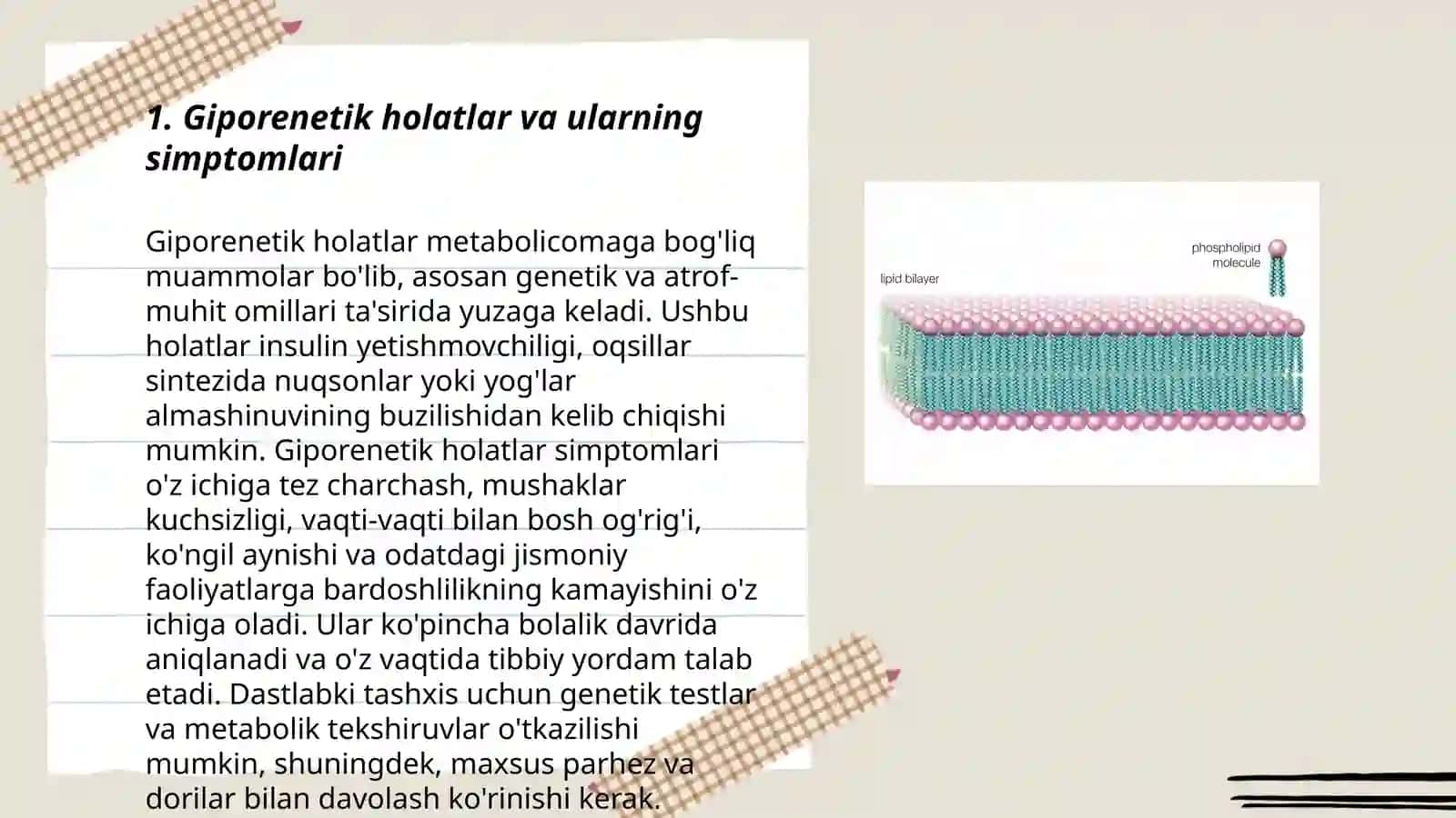 Gipoenergetik holatlar 3
