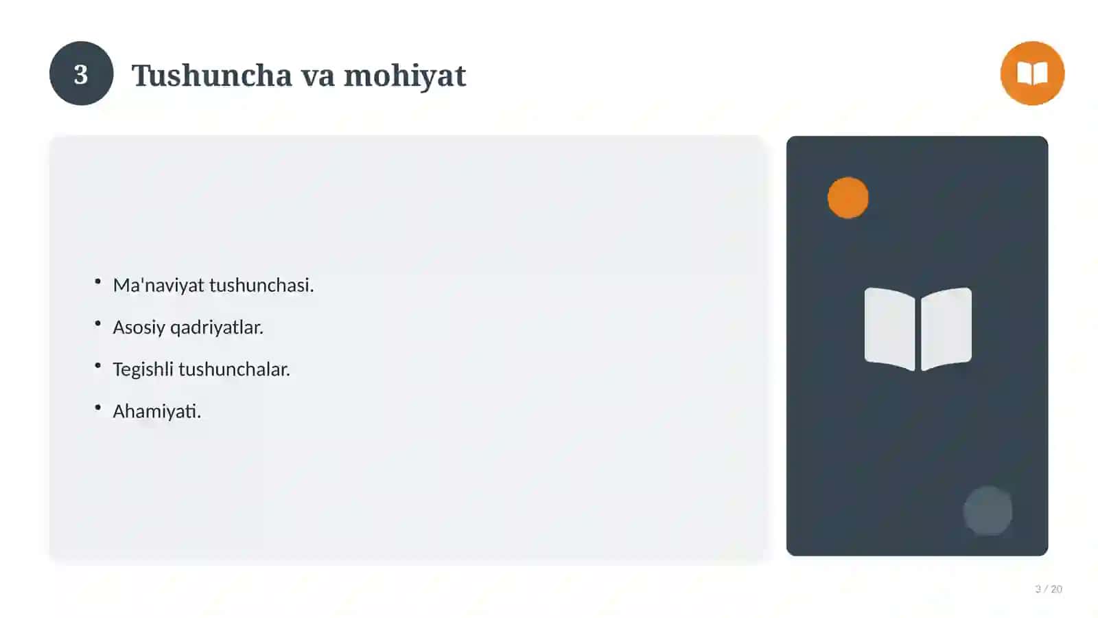 Dinshunoslik: nazariy asoslari, integratsion yondashuvda (Amaliyot hisoboti) 3