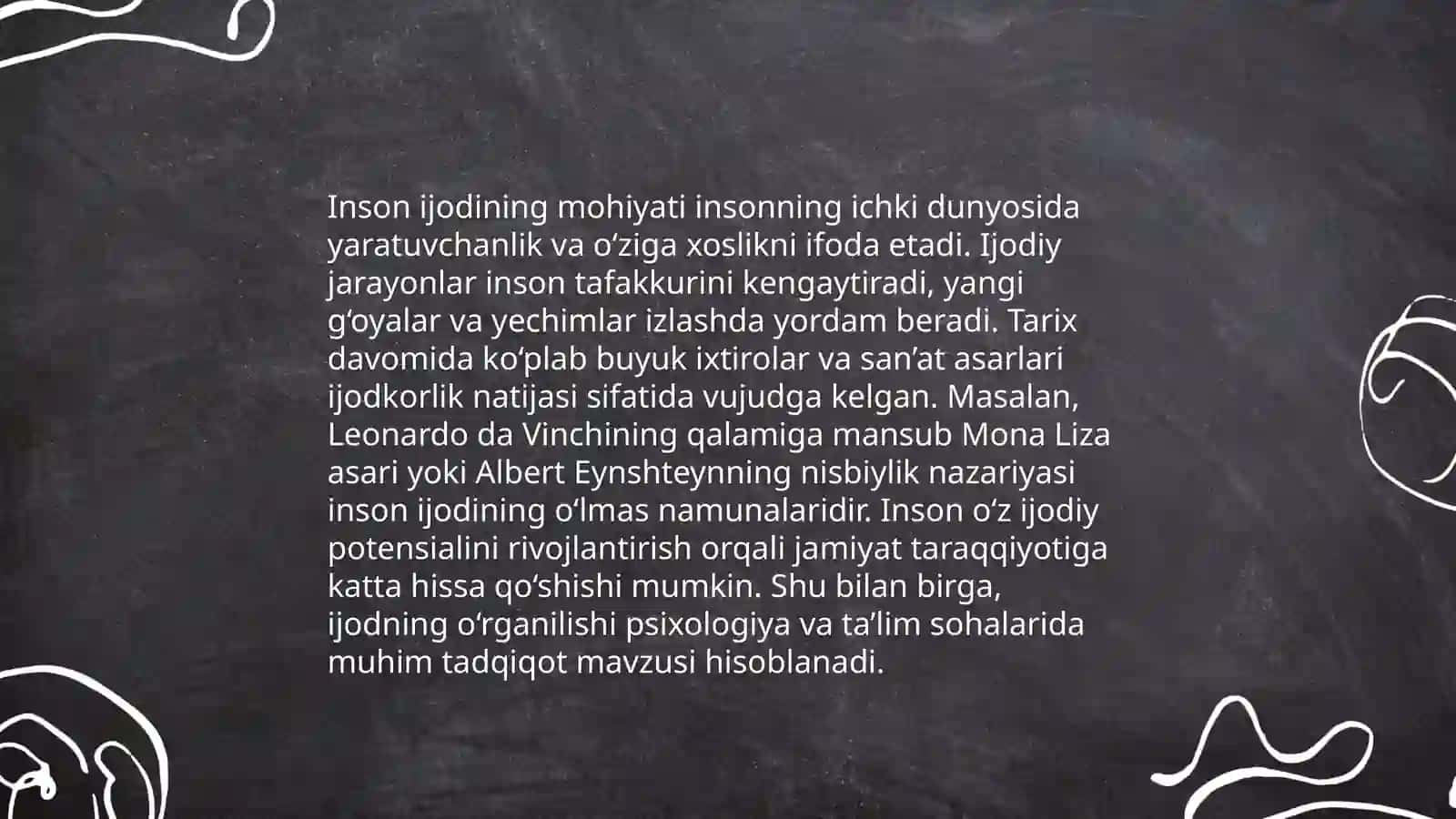Inson ijodining mohiyati 3