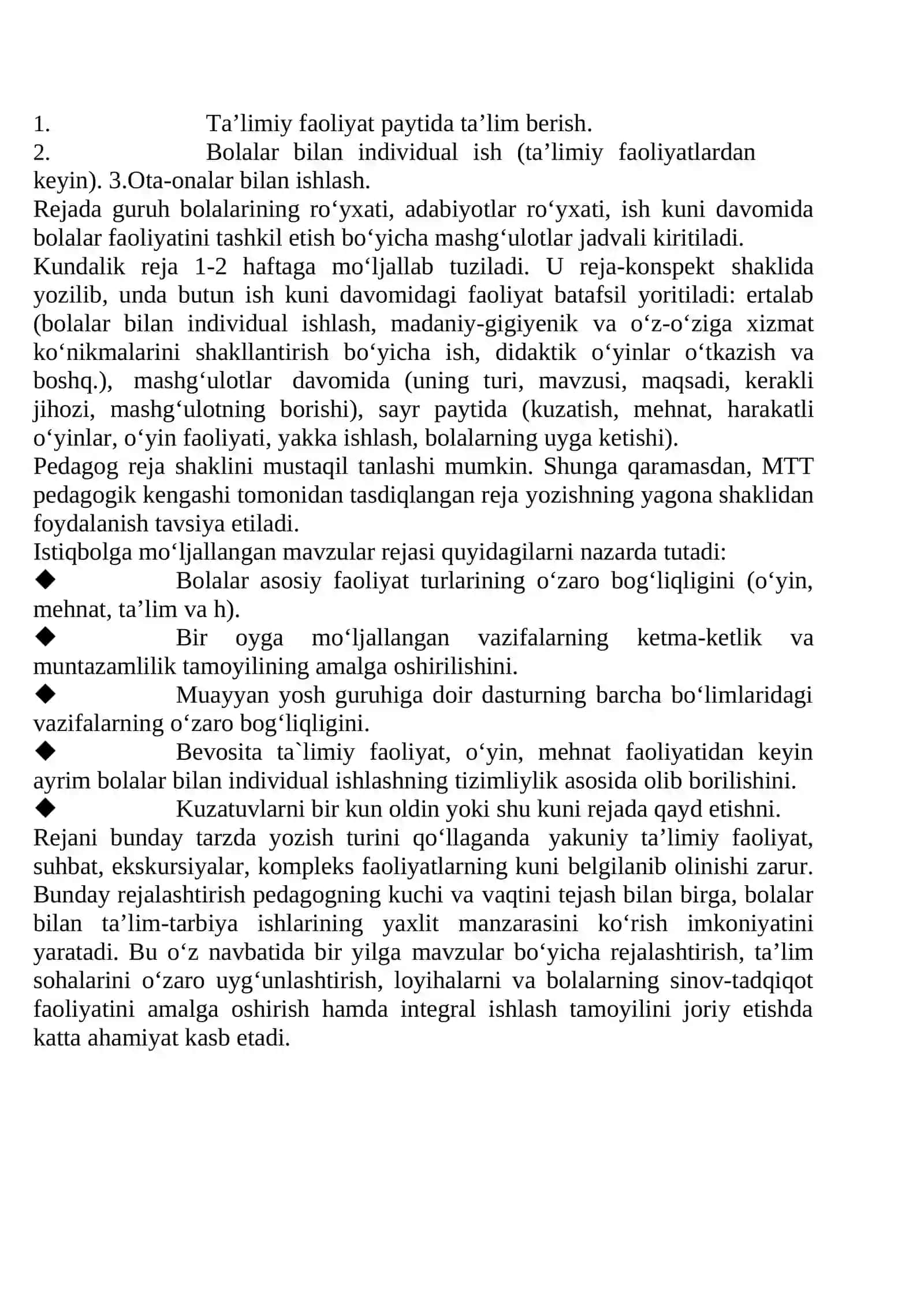 MAKTABGACHA TA’LIM TASHKILOTIGA QISQA MUDDATLI GURUHLARDA BOLALARNI MAKTABGA TAYYORLASH 3