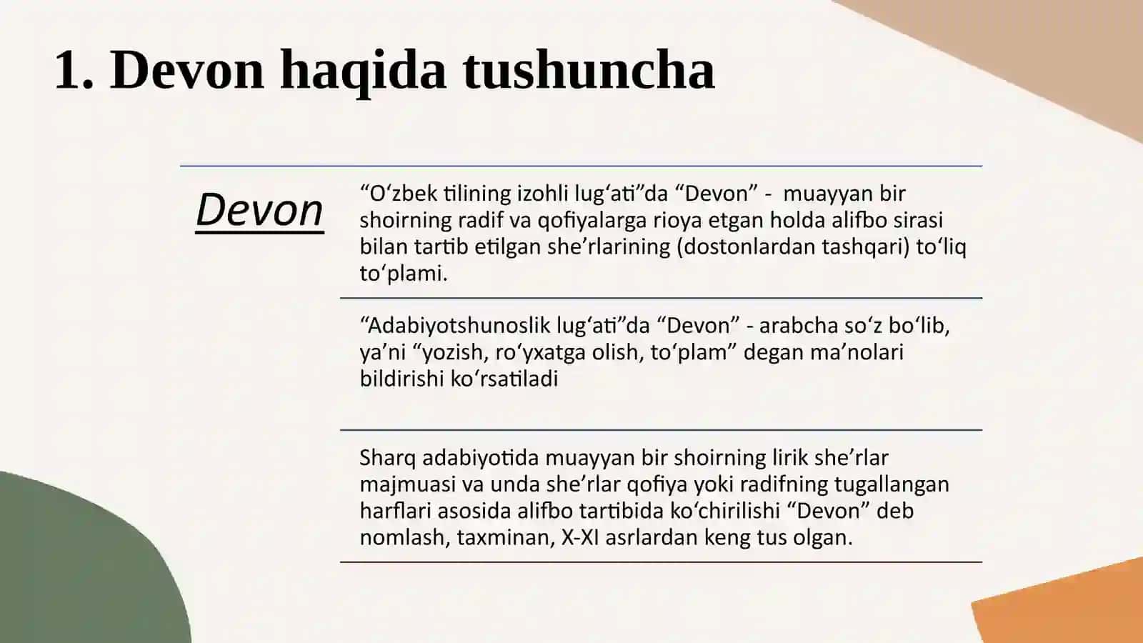 "Oq quyunli muhlislar" devoni 3