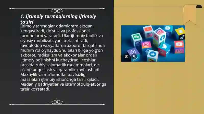 Ijtimoiy tarmoqlar 3