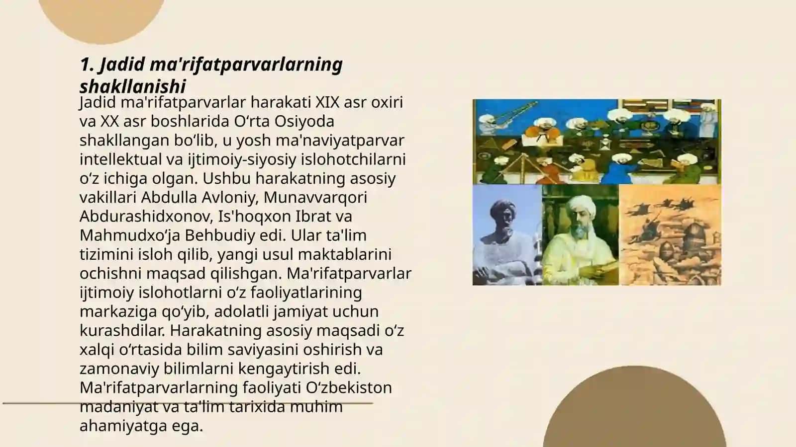 Jadid ma'rifatparvarlarining shakllanishi 3