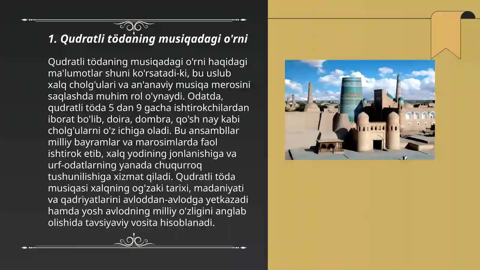 Qudratli töda va rus musiqa madaniyati 3