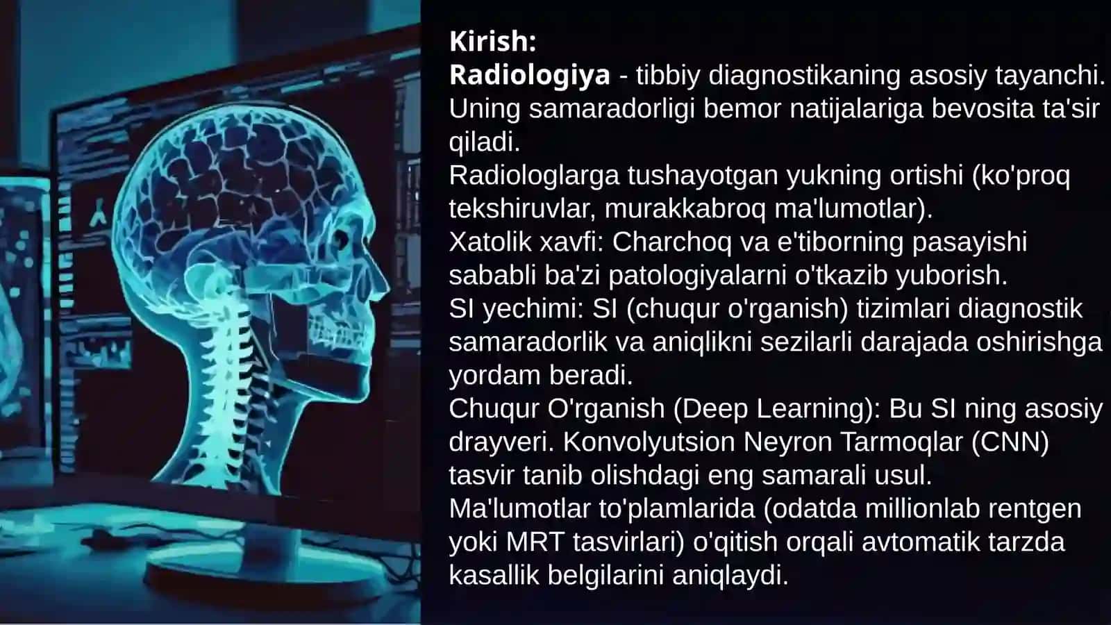 Sun'iy intellekt yordamida tasviriydiagnostika: Raqamli rentgen va MRT tahlili 3