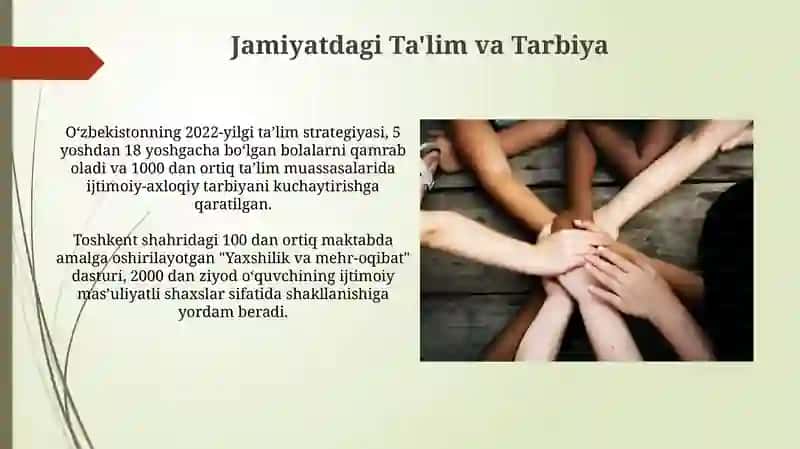 Jamiyat insoniyatning umumiy oilasi 3