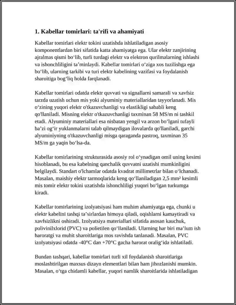 KABELLAR TOMIRLARI 3