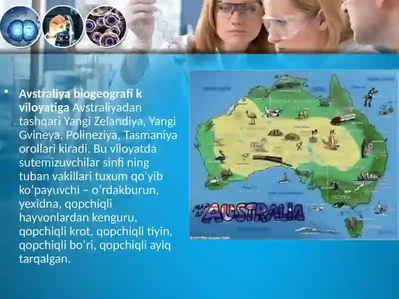 Evolutsiyani isbotlashda biogeografiya fani dalillari 3