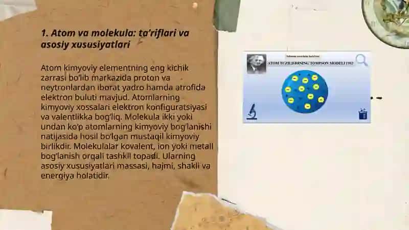 Atom molekulyar ta'limot 3