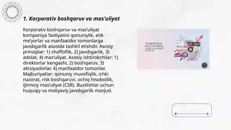 Biznesning xuquqiy va etik masalalari 3