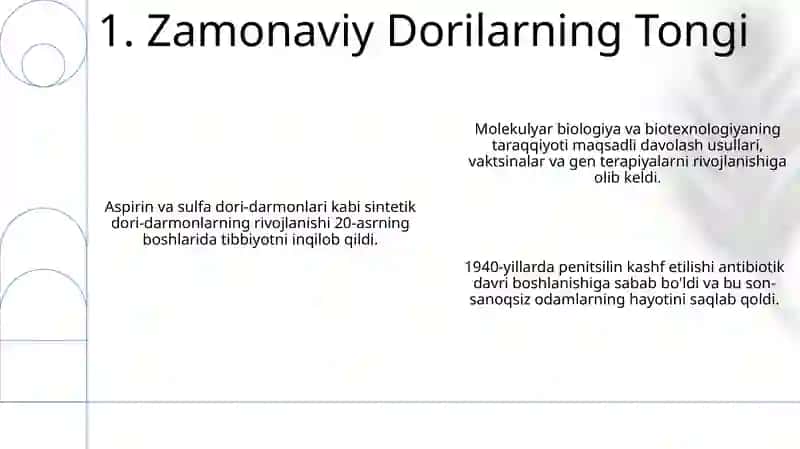 Hozirgi zamon farmatseftik kimyo fanining rivojlanish tarixi 3