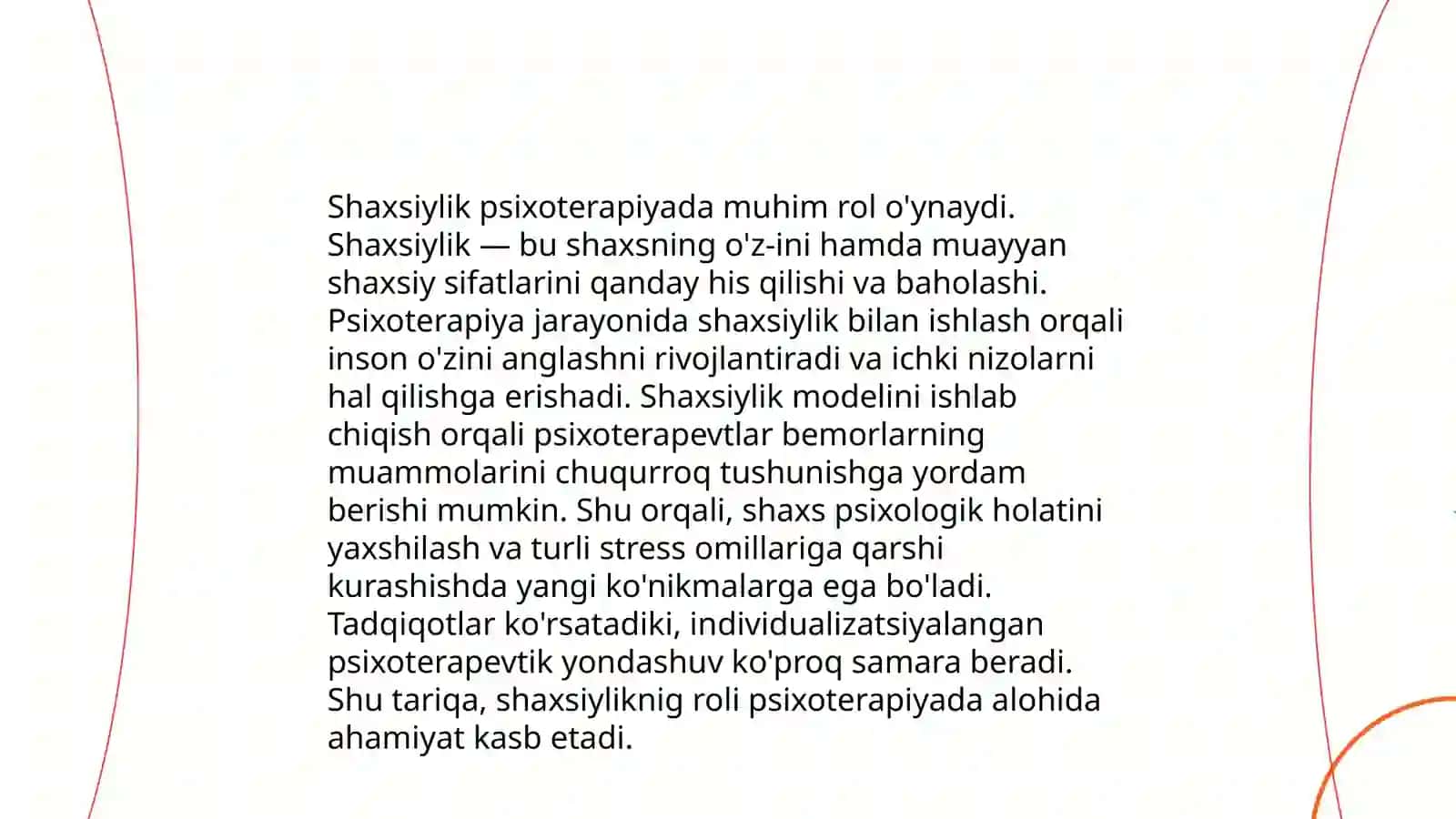 Klintga yònaltirilgan psixoterapiya Karl Rodjers 3