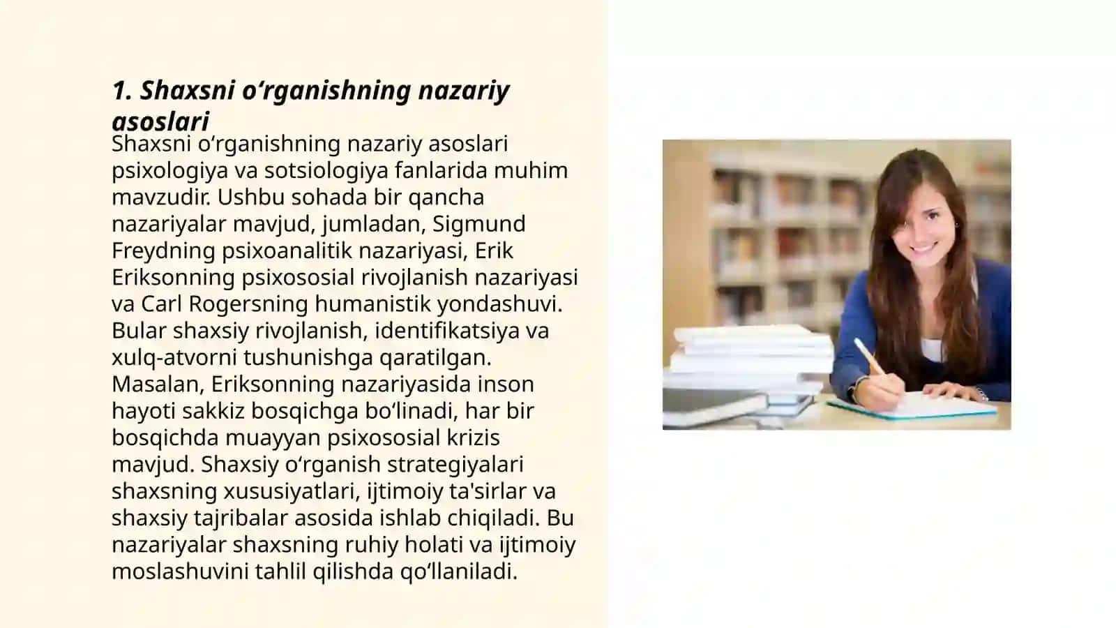 Shaxsni oʻrganish soʻrovnomalari 3