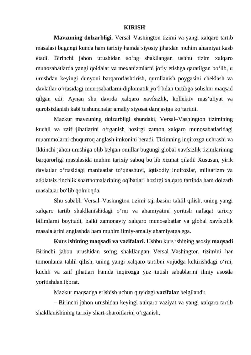 Versal vashington tizimi va yangi xalqaro tartib 3