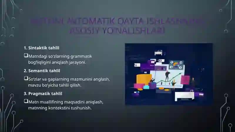 Matnlima'lumotlarni qayta ishlash dasturlari 3