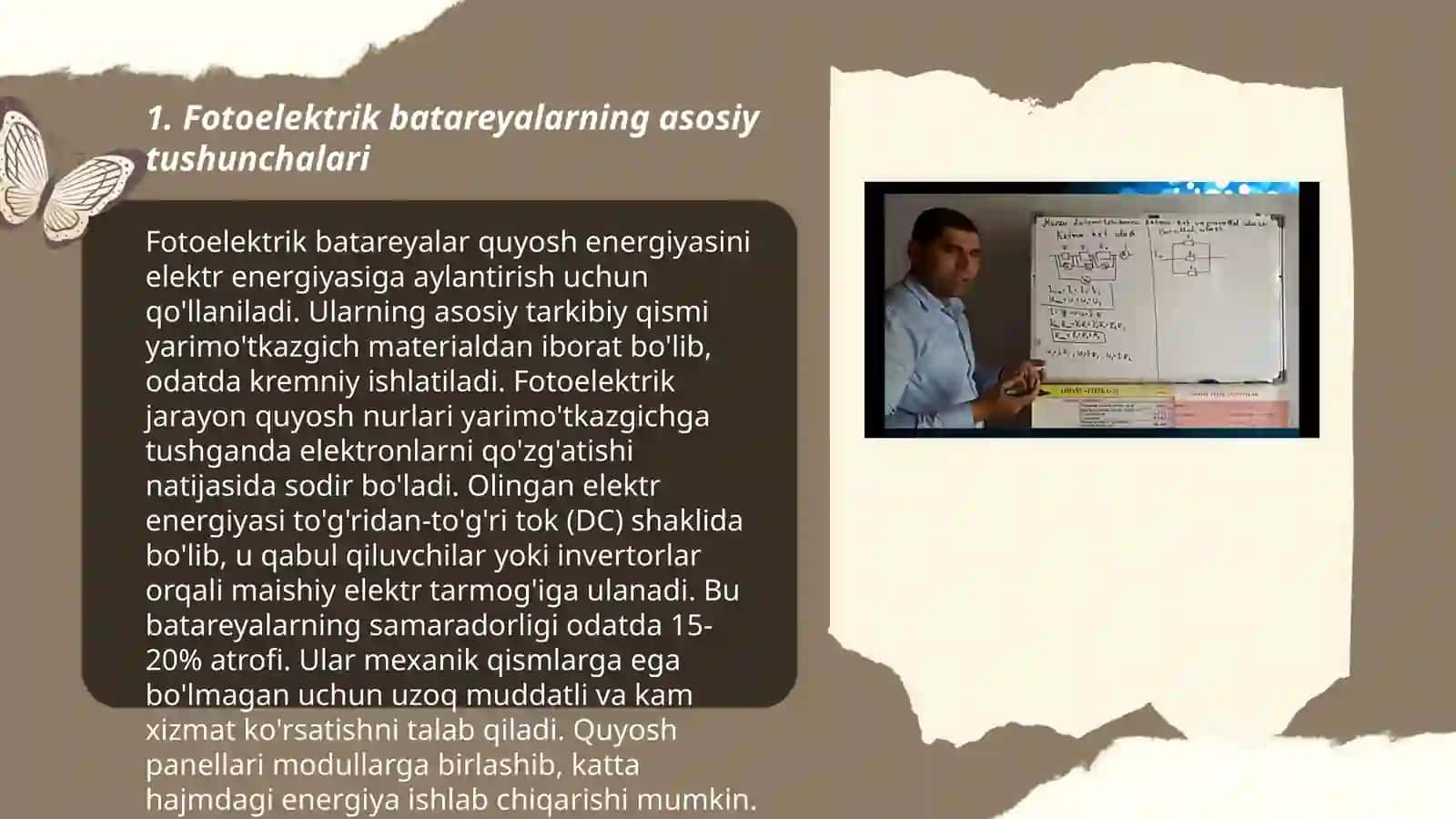 Fotoelektrik batareyalarni ketma-ket va parallel ulash 3