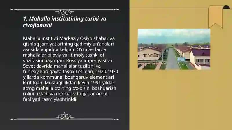 Mahalla - o'z-o'zini boshqaruv organi sifatida 3